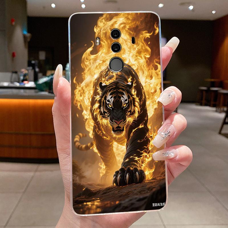 Luxury Cute Cool Case For Huawei Mate 10 Pro 10Pro Back Cover Transparent Silicone TPU Phone Case For Huawei Mate 9 Mate9 Casing