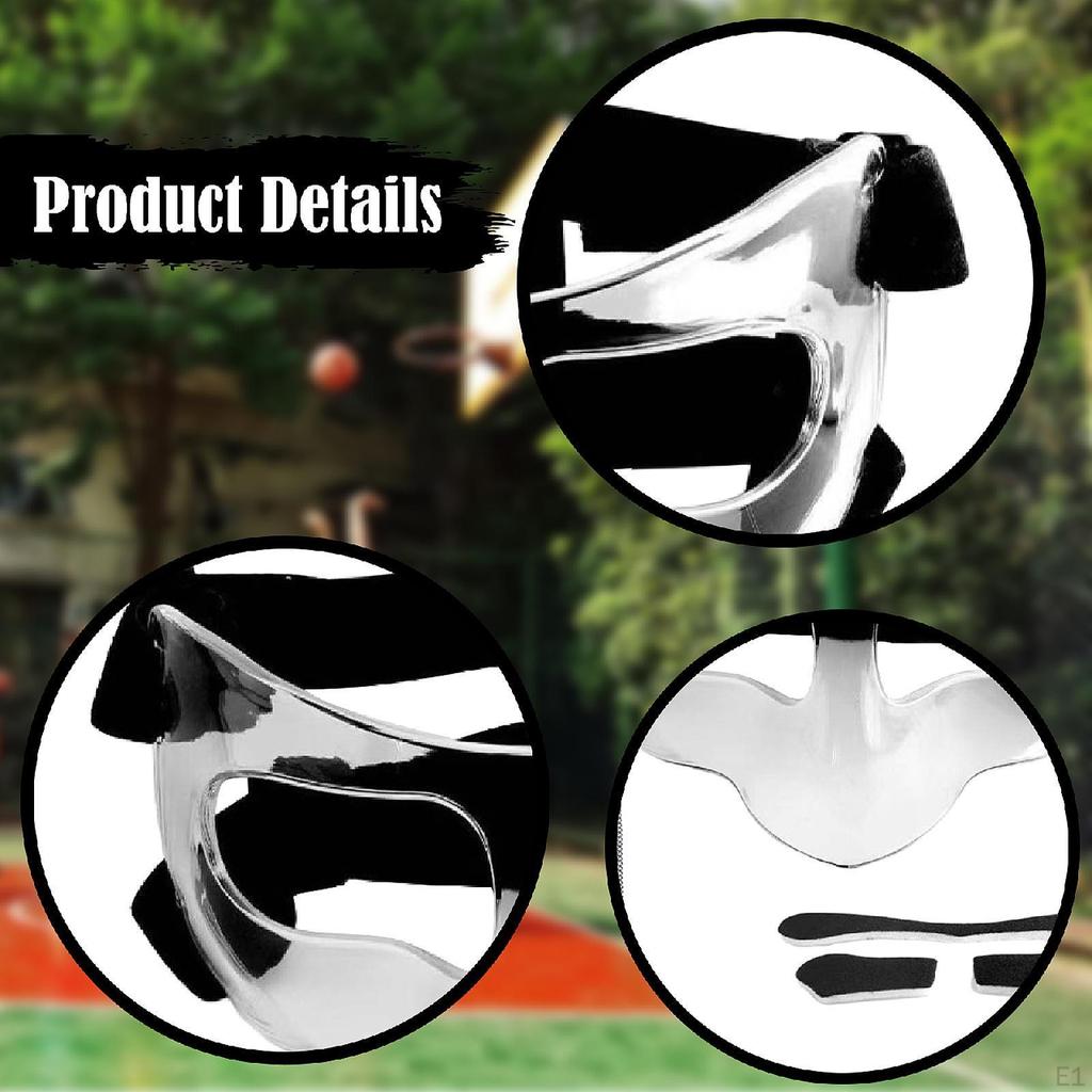 Osłona nosa do aktywności sportowych z regulowaną pianką