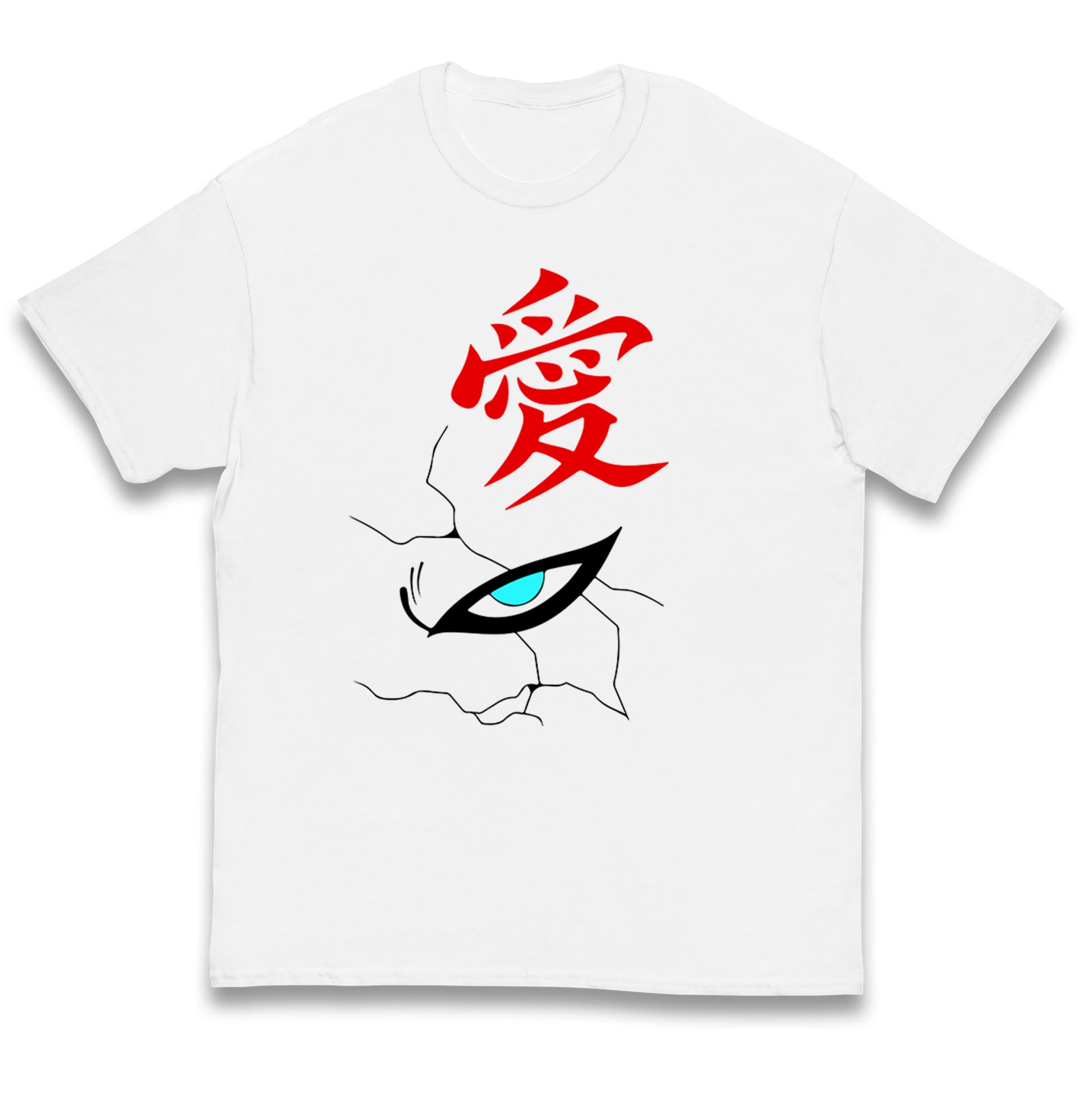 Naruto Shippuden kids T Shirt Gaara Naruto Face Top 140