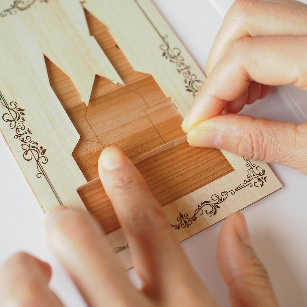 KINOWA "Little Bavaria" Quilling Castle Kit, Original Handmade, Made In Japan