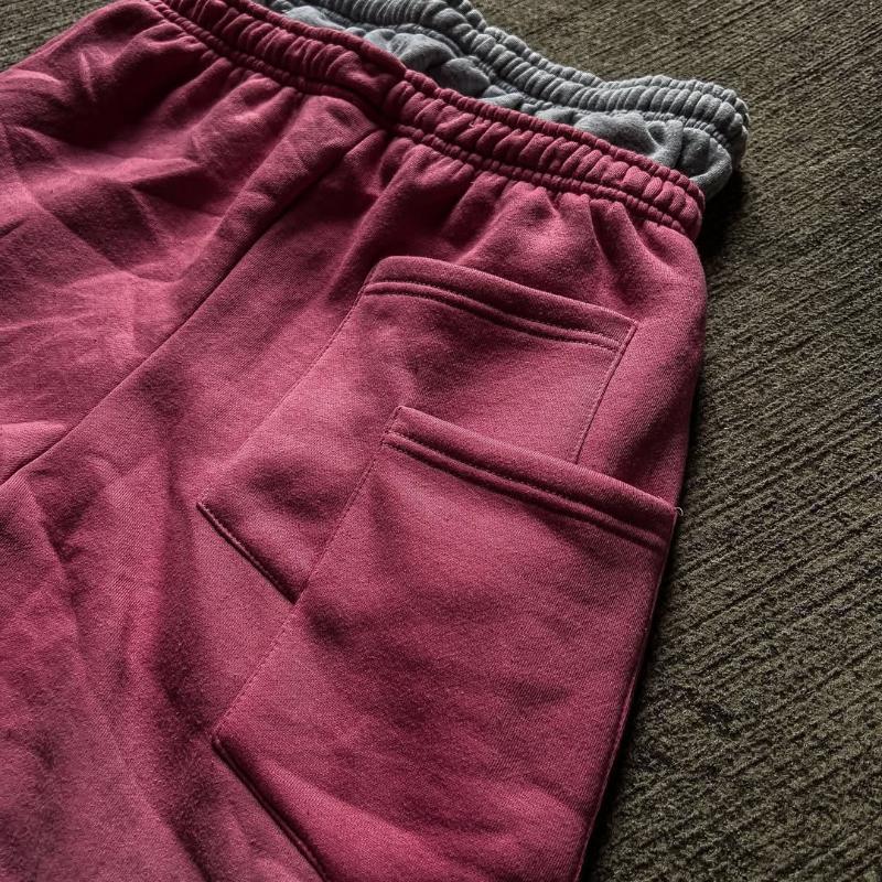 European and American Street Trend Men's and Women's Loose Casual Straight Tube Embroidered Fabric Printed Pants