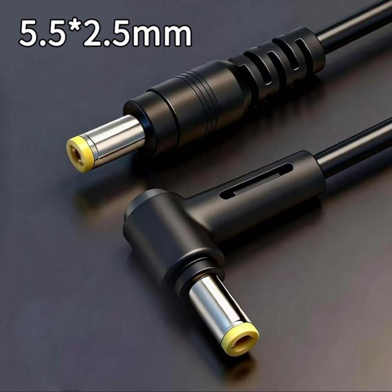 PVC Type C to DC5.5mm Chargers Cord Supporting 65W Fast Charge For Enhances Longevity And Portable Use