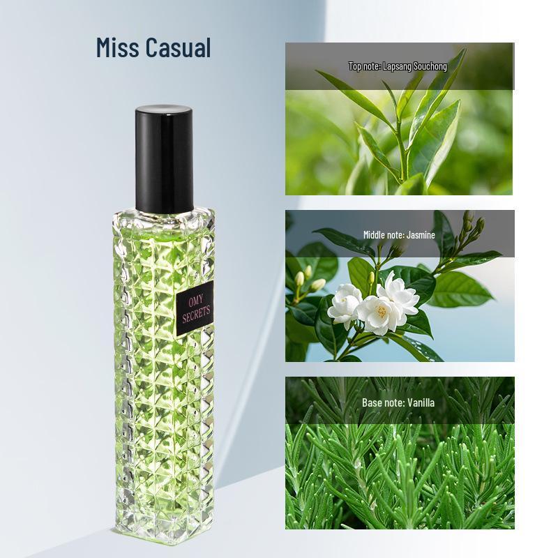 Adventure Miss Donna Rose Perfume: Long-lasting Light Fragrance with Stylish Rivet Design
