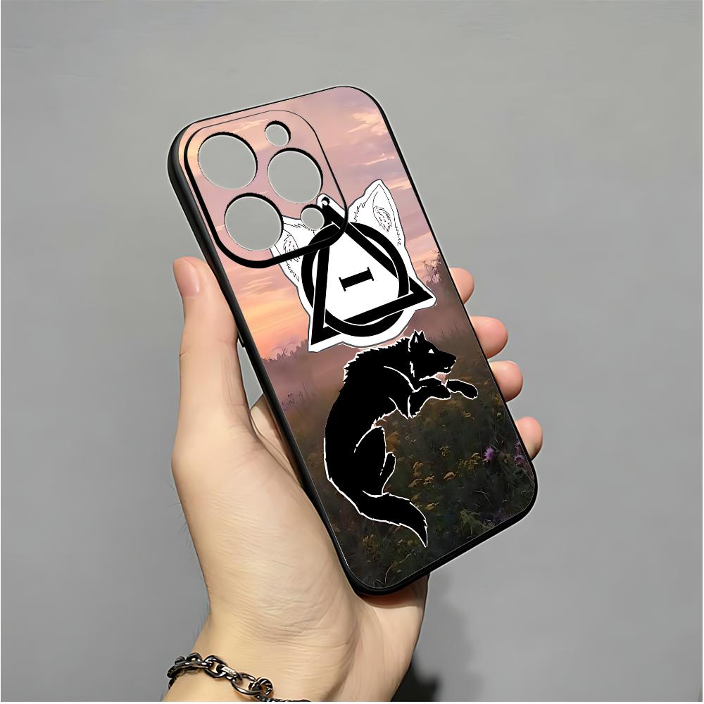 

Креативный чехол для телефона с символом терианца для IPhone 16,15,14,13,12,11,XS,XR,X,8,7,Pro,Max,Plus,mini Силиконовый Черный Чехол iphone11ProMax