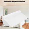Foam   Cushion with Washable   Cover Leg   Back Lumbar Support Pillow (White)