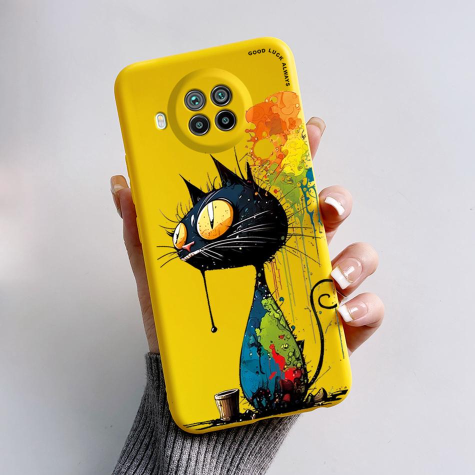 For Xiaomi Mi 10T Lite Case Cute Cat Cartoon Bear Frog Soft Silicone Back Cover For Xiaomi Mi10T 10 T Lite 5G Bumper Phone Case