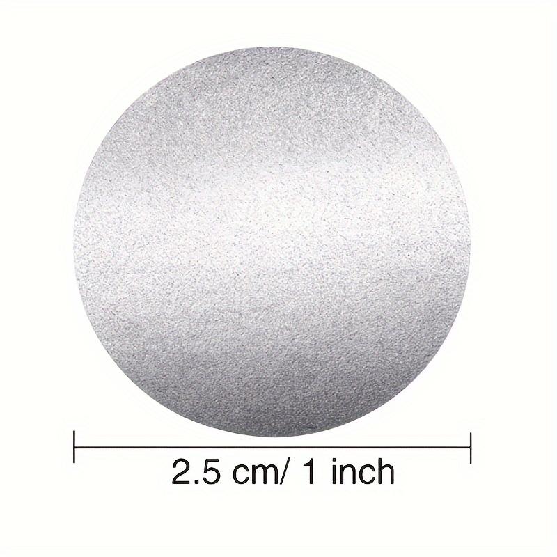 Rewards Include Round Silver Scratch-Off Stickers, Party Scratch-Off Film Stickers, Gift Decoration Adhesive Labels