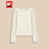 IEF 2025 Autumn Plus Size Slimming Long Sleeve Knit Top