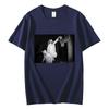 Jesus Dunking Trail Cam Funny Religious Meme Tshirt Fashion Vintage Short Sleeve T Shirts Unisex Casual Loose Cotton Tshirts