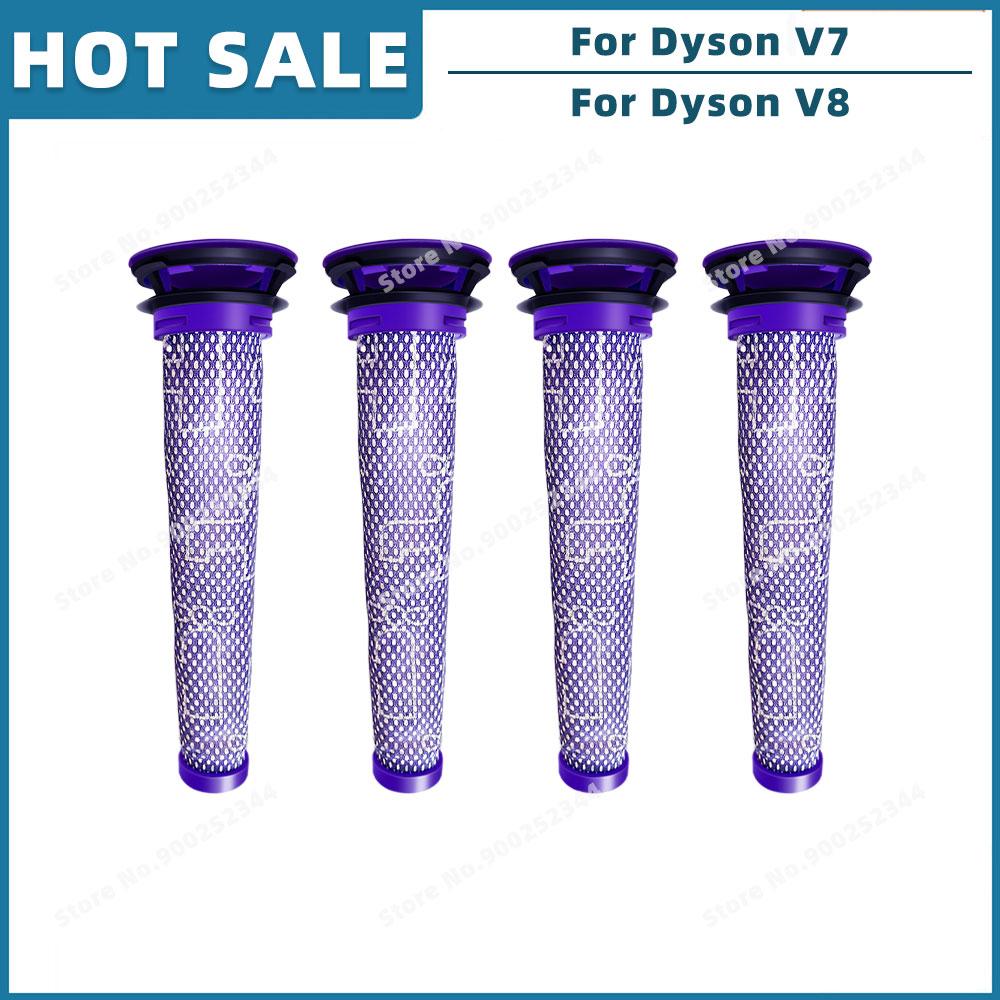 Compatible For Dyson V7 V8 Cordless Vacuum Cleaner Replacement Spare Parts Accessories Pre Filter Post Filter