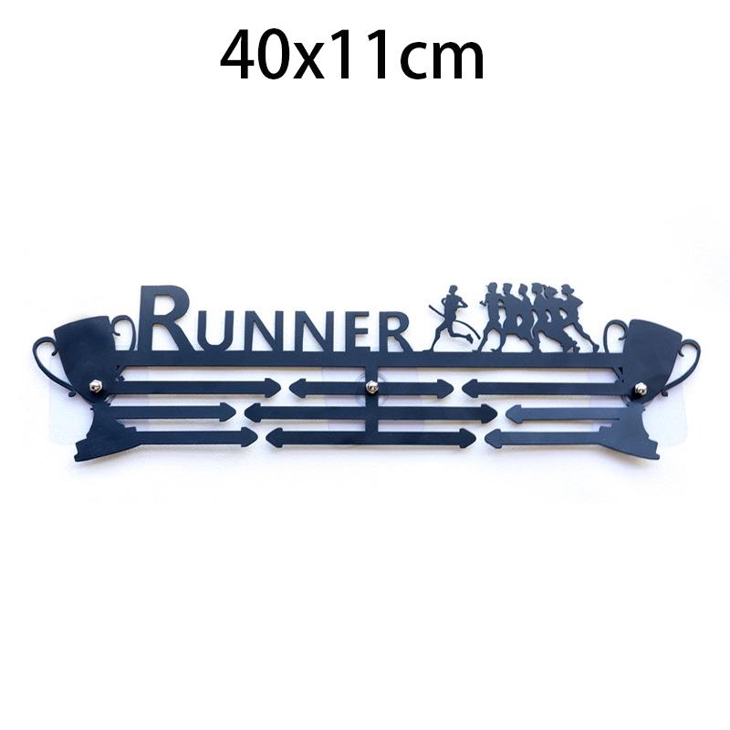 Gold/Black Medal Hanger Display Holder Rack for Marathon Running Medal Display Holder for Wall Medal Display Hanger Award Hange