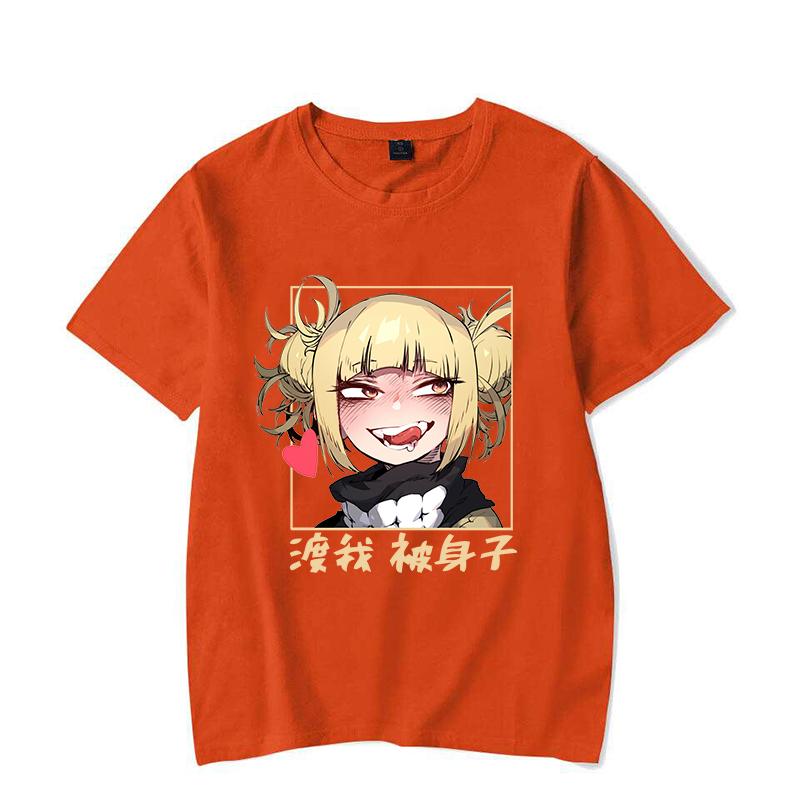 Hot Anime Himiko Toga Printed T Shirts Women Casual Tops Summer Short Sleeve Harajuku T Shirts