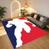 Football Player Living Room Nonslip Area Rug Soft Carpet For Bedroom Game Playroom Sofa Office Home Decor Doormat Christmas Gift C10254