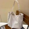 Fashion Canvas Polka Dot Tote Bag Versatile Portable Handbag Large Capacity Shoulder Bag Women