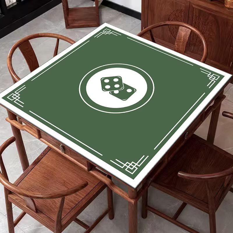 Professional Anti-slip Soundproof Mahjong Table Mat - Water-absorbing, Dirt-resistant, Chinese Style Diatomaceous Earth Mat for Chess Rooms. 60x60cm - Upgraded