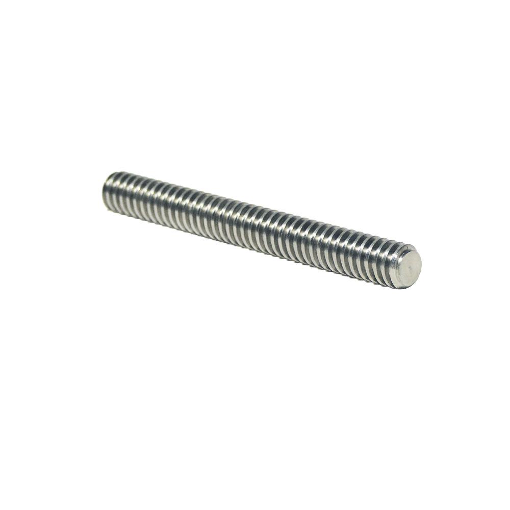 Link CNC 304 Stainless Steel T22 Lead Trapezoidal Screw with Nut - 5mm Pitch and Lead