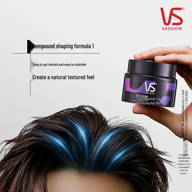 Vidal Sassoon Texturizing Hair Clay & Wax 3-Pack