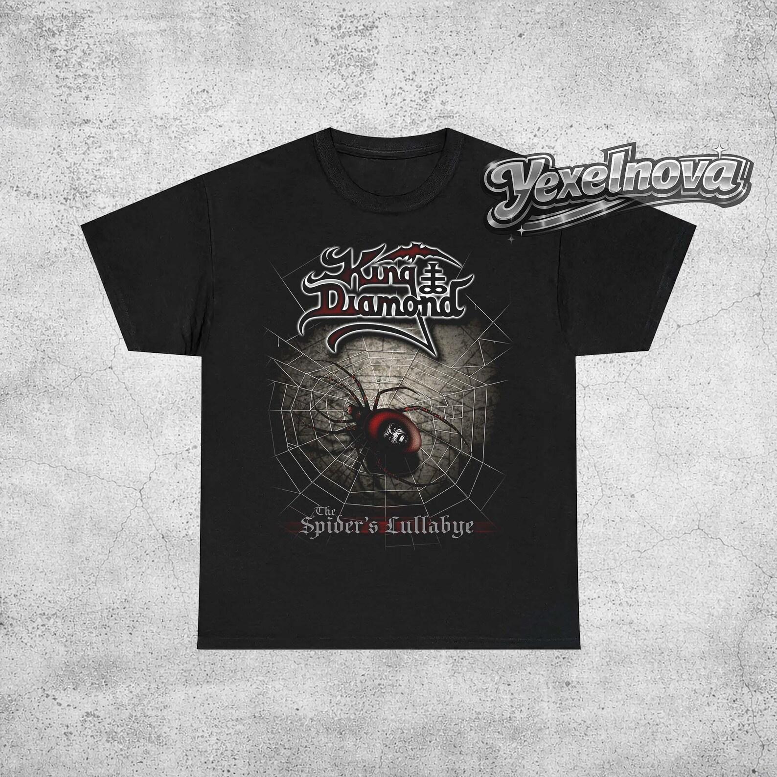 King Diamond Abigail Album T-Shirt – Spider Lilly Metal Band Merch 2XL