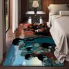 World T-Trigger Cartoon Floor Mat Non-Slip Laundry Room Mat Laundry Decor Balcony Child Living Room Household Carpets