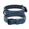 Leather Dog Collar For Small Medium Large Dogs Soft Padded Big Dog Collars for Pitbull Labrador German Shepherd S-XXL