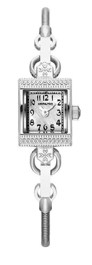 

Hamilton Ladies Vintage Quartz Watch H31271113 with Official Warranty [Authentic Import]