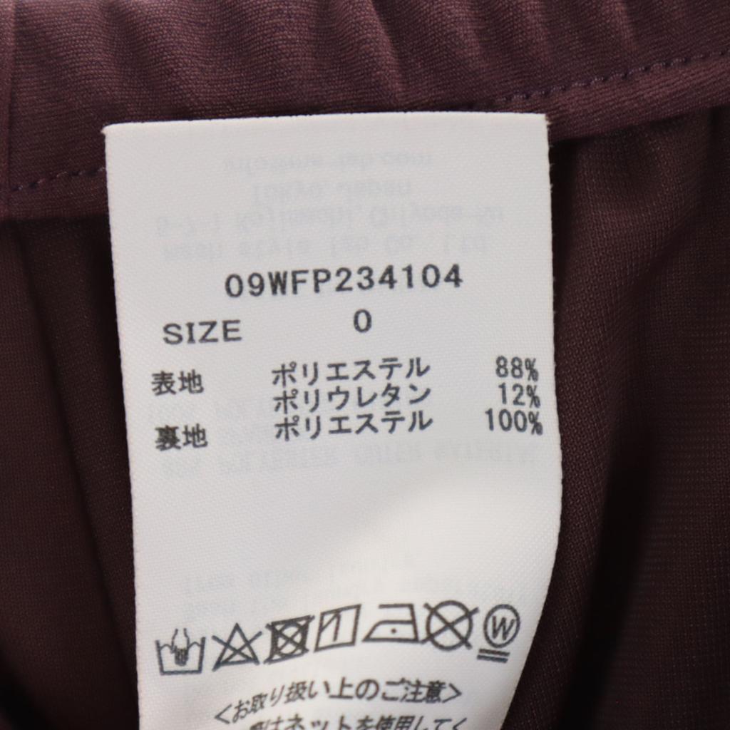 Mila Owen Wrinkle-free Easy Pants Purple Women Used