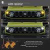 Weiß/Bernsteinfarben Zweifarbiger Sequentieller DRL Blinker für JB64/JB74 Jimny 3-Türer & 5-Türer