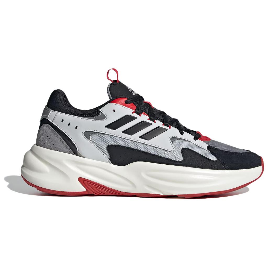 Adidas Ozwave Fashion Slip-Resistant Durable Low-Top Dad Shoes Unisex Sneakers Black Gray JR3199