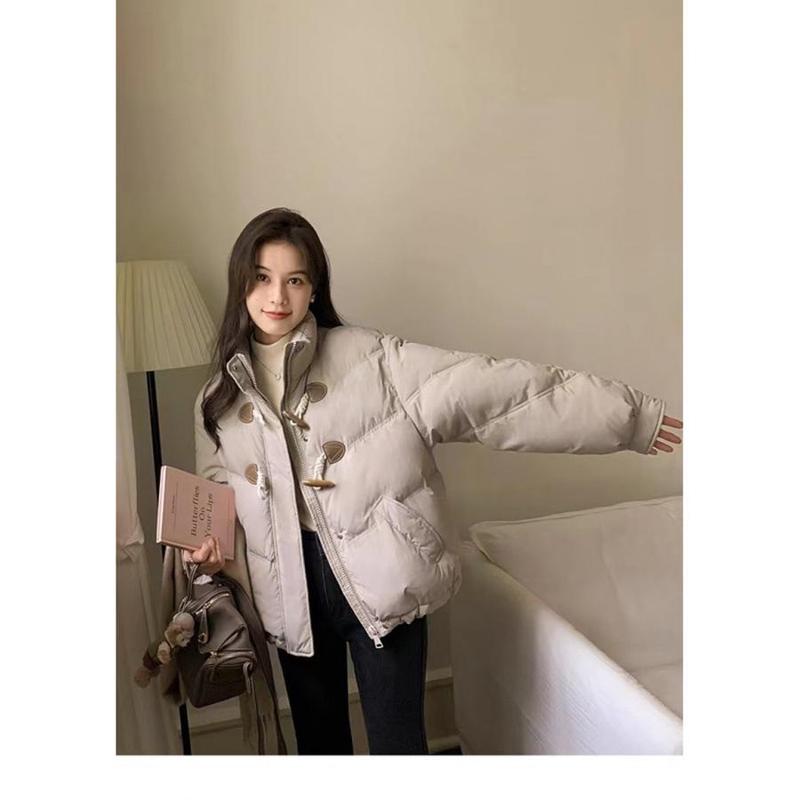 

Маленькая мисс Хооин Кусанаги Пальто-кокон - Корейская хлопковая куртка с короткими рукавами XL хаки