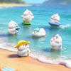 Sweet Season Duck Statue Best For Handmade Mini productions And Home Enhancement 3CM Height