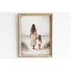 Mom & Child Wall Art Print Mother Daughter Son Portrait Printable Family Artwork Canvas Painting Living Room Bedroom Home Decor