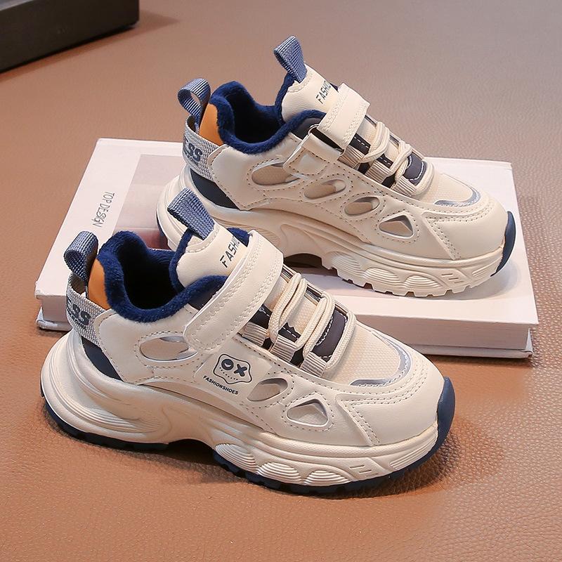 

Спортивная обувь для девочек 2025 осень-зима новая детская обувь «папины кроссовки» для детей среднего и старшего возраста на мягкой подошве кроссовки для бега повседневная обувь для девочек 30 синий