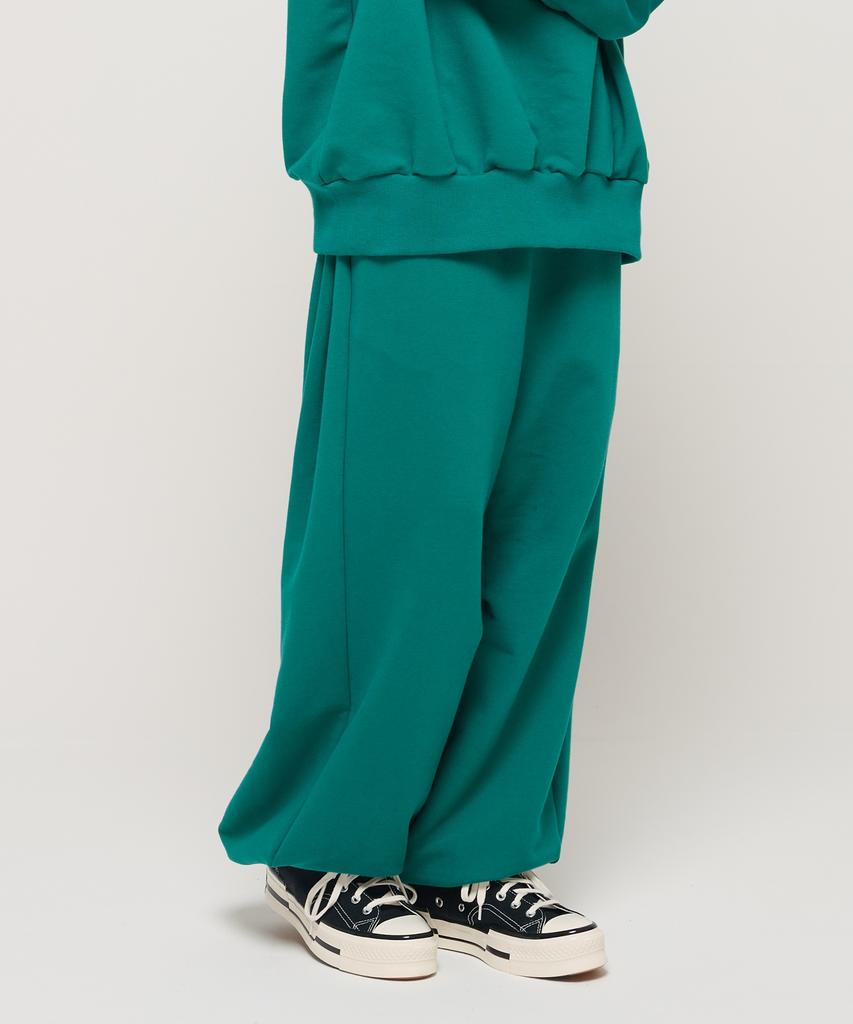 CARGOBROS Nick Comfy Wide Terry Jogger Pants (Green)