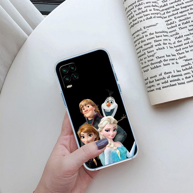Frozen Olaf Elsa Anna Transparent Phone Case for Motorola Moto G40 G04 G05 One Ace Action Fusion + Plus Hyper Macro Vision Zoom