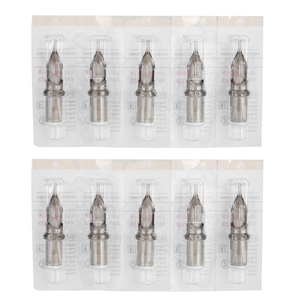 10Pcs 3RL Ink Cartridge Needles Tattoo NaMachine Needles Semipermanent Makeup Tool