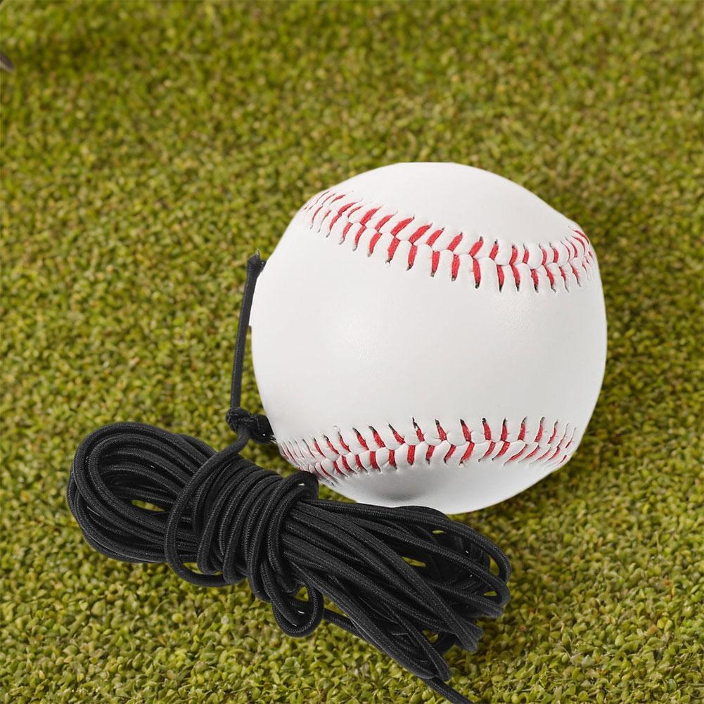 Hitting Practice Equipment with Elastic Rope Batting Swing Trainer Baseball & Softball Training Aid for Baseball & Softball
