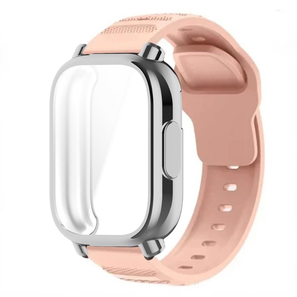 Breathable Silicone Strap+TPU Screen Protector For Redmi Watch 5 Active Band Soft Case For Redmi Watch 5 Lite Sports Band Correa