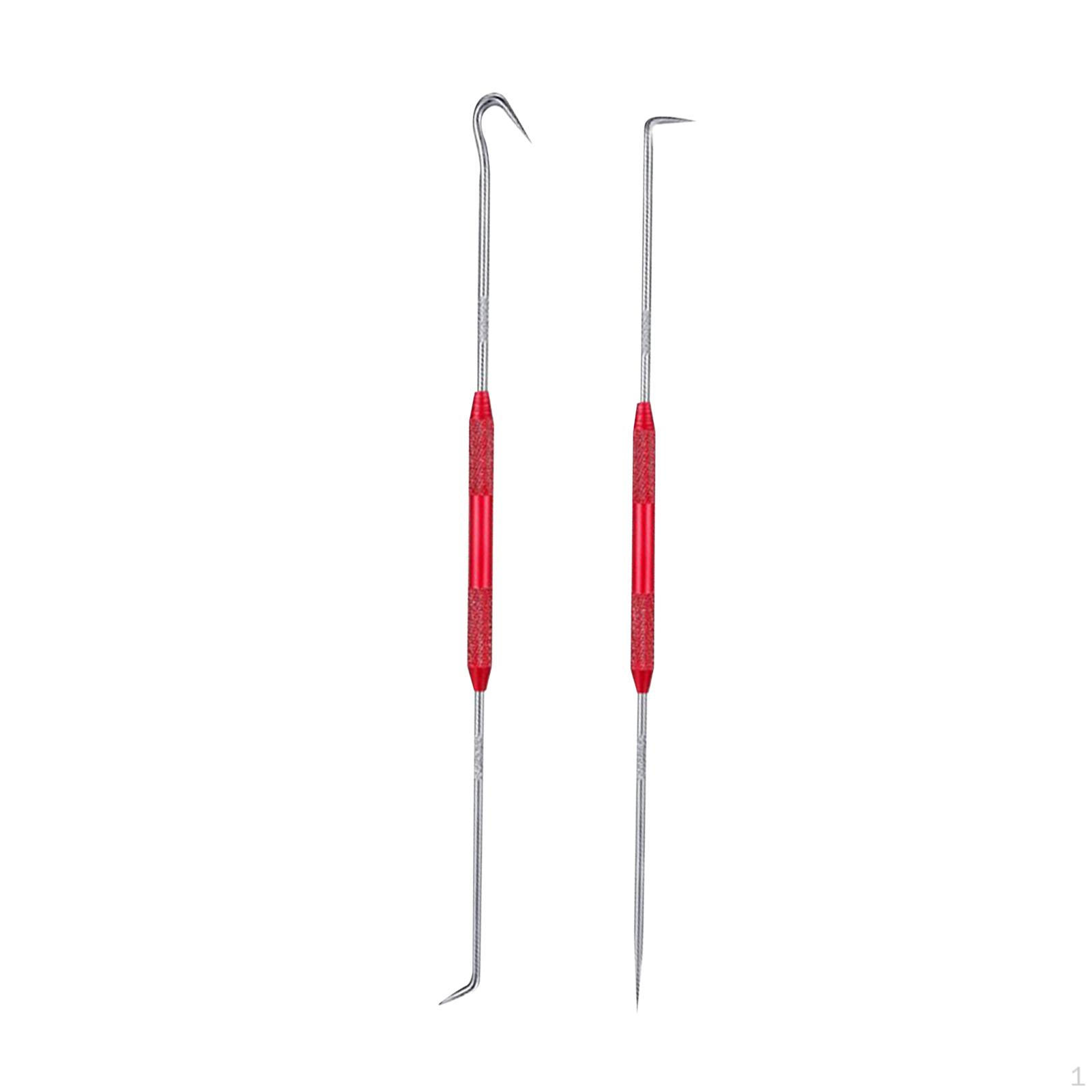 

2 шт. Съемник крюка сальника для обслуживания автомобилей Red Silver