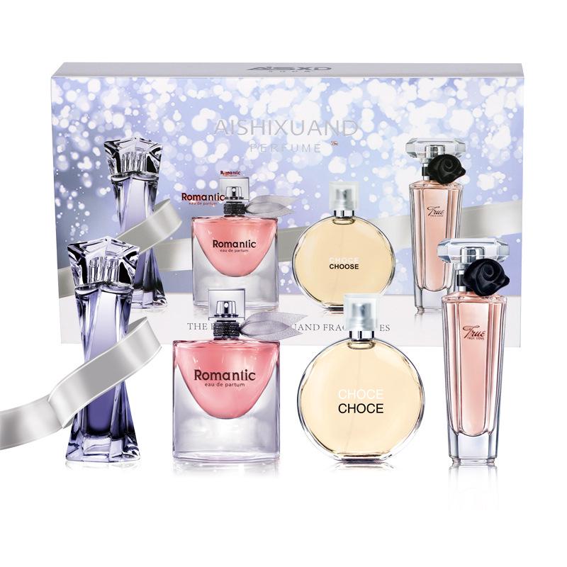 Aisixuandai Queen's Four-Piece Set: Brilliant Treasure Floral Fruity Fragrance