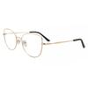 Full Rim Cat Eye Shiny Gold Smartbuy Collection Sammie L119c Fashion Women Eyeglasses