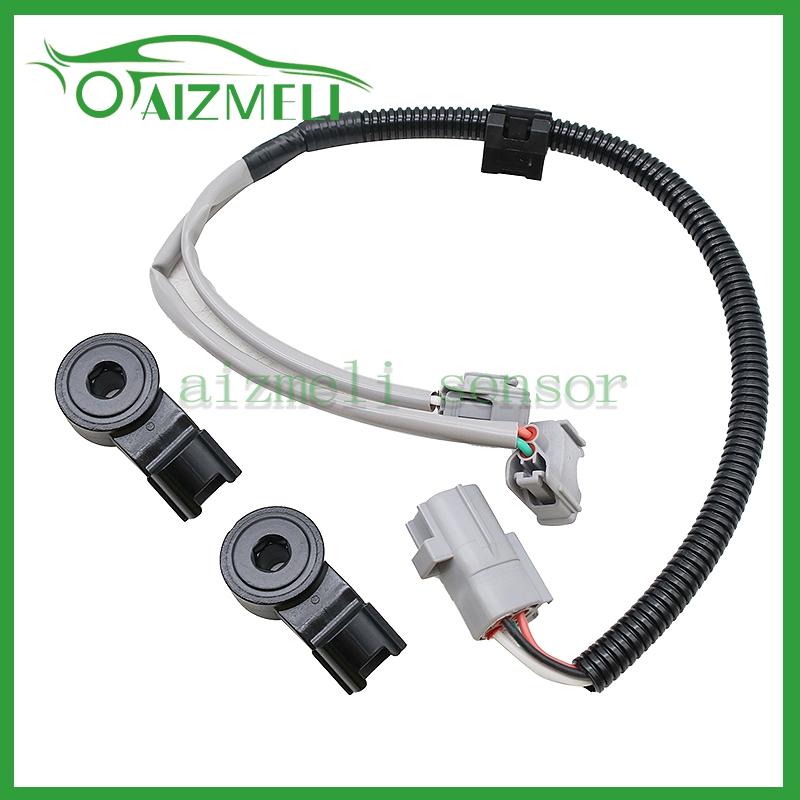 

1Pc/1Set Knock Sensor 89615-20090 89615-06010/Harness 82219-48010 82219-08010 For Camry Highlander Sienna LEXUS RX400H Toyota 1 Set