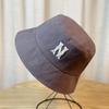 Hat Female Korean Casual N Letter Embroidered Fisherman Hat Spring Fashion Shade