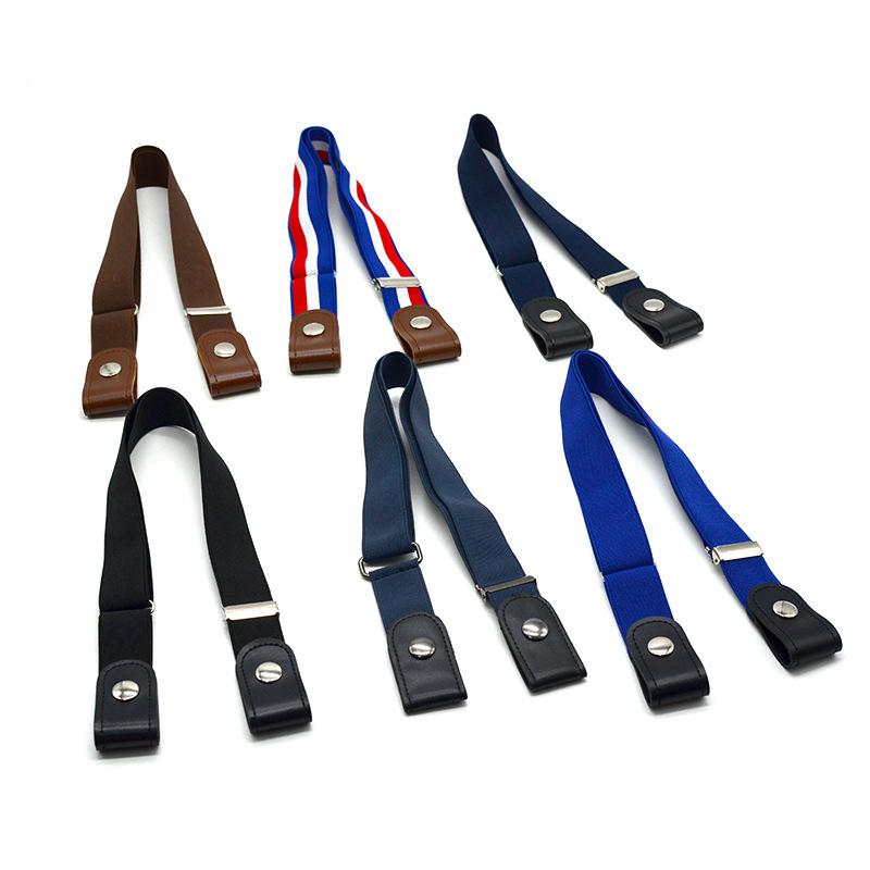 Adult Elastic Belt, Elastic Anti-Drop Pants, Unisex Elastic Belt, Custom-Made Buckle Belt
