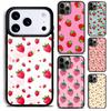 Cute Strawberry Phone Case For iPhone 17 16 15 14 13 12 11 Pro Max Plus 17Air Soft Silicone Cover