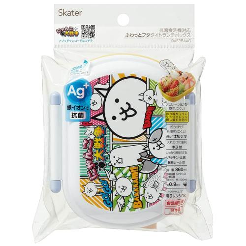 Skater Bento Box 360ml Cat Wars 23 Antibacterial for Children Made in Japan QAF2BAAG-A