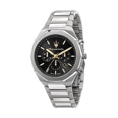 Stile Chronograph Black Dial Quartz R8873642010 100M Men's Watch