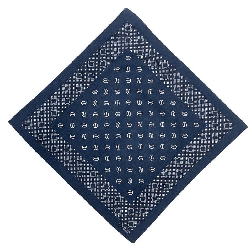 

In Stock 55 * 55cm Pure Cotton Paisley Square Scarf Outdoor Sports Hip Hop All-Cotton Kerchief Scarf Navy Blue 1 Size 55*55cm