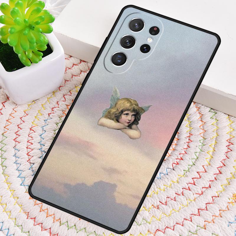 Renaissance Angels TPU Phone Case For Samsung Galaxy Note 10 Pro S26 S25 S24 S23 S22 Ultra Plus S21 FE S20 Shockproof Cover