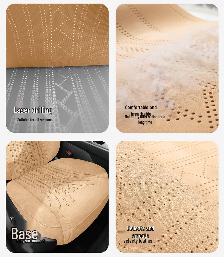 BYD e7 Car Seat Cushion: Breathable, Half-Wrap, Perforated Saddle Pad 2026.