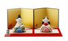 Craftsman House Hina Seated Hina Dolls for the Festival Dolls, Rakuharu, Girls'